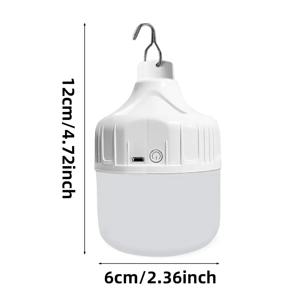 Portable, rechargeable LED pendant light (USB), high brightness and waterproof