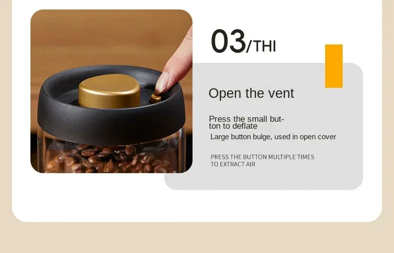 Multiple Capacity Containers, Manual Vacuum Storage