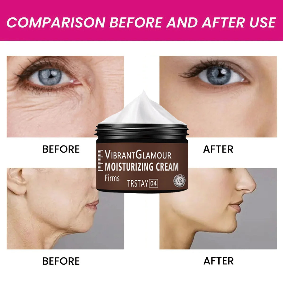 Facial cream with retinol, anti-aging