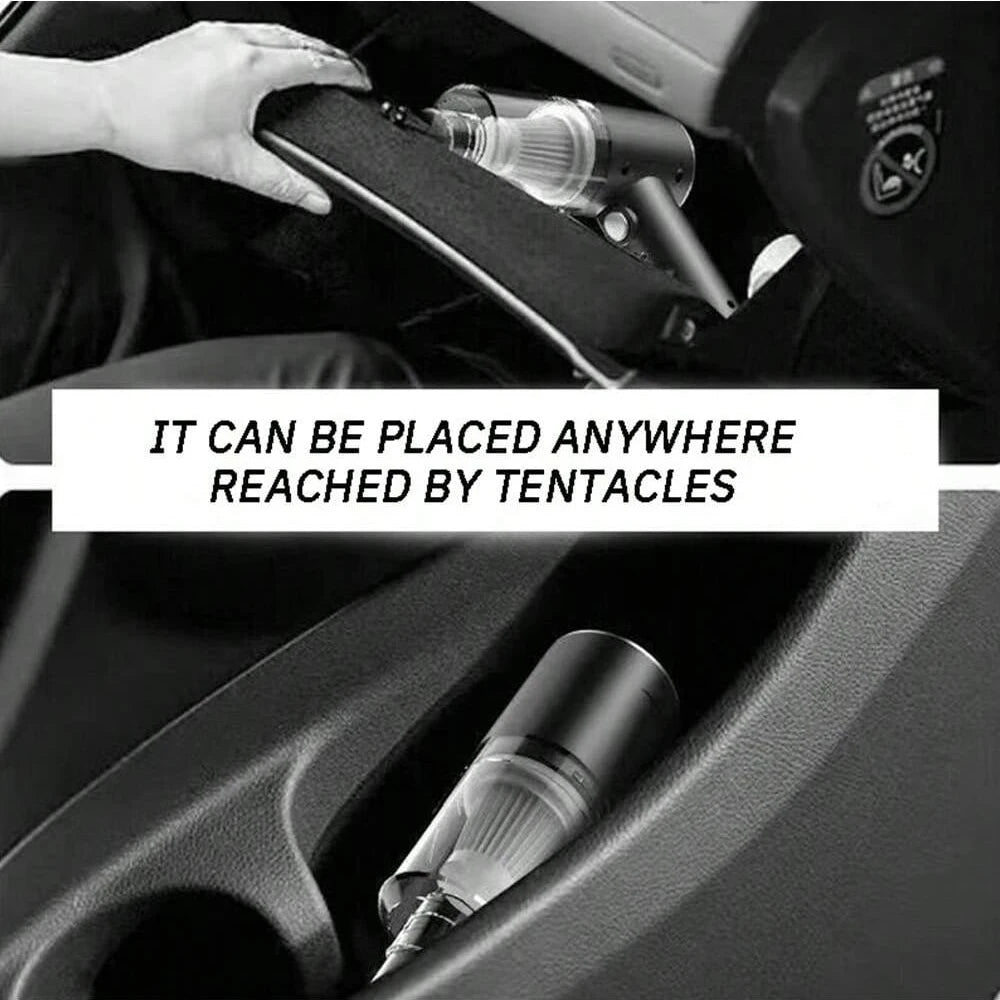 3-in-1 vacuum cleaner with integrated suction and blowing function (USB)