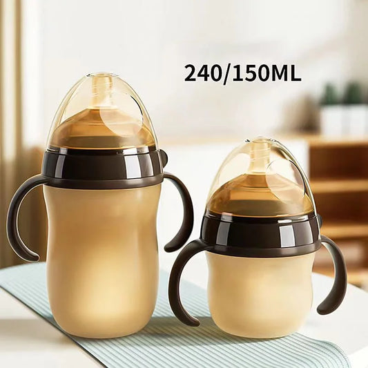Silicone baby bottle for babies aged 0 to 36 months - BPA-free