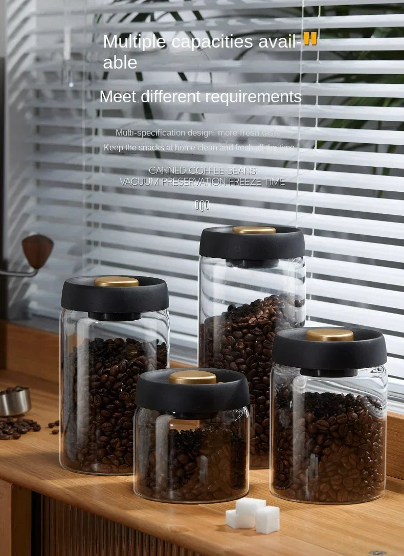 Multiple Capacity Containers, Manual Vacuum Storage