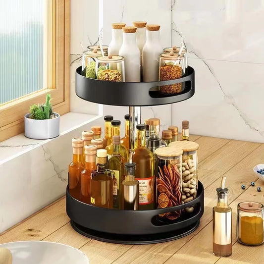 Rotating shelf for storing fruit