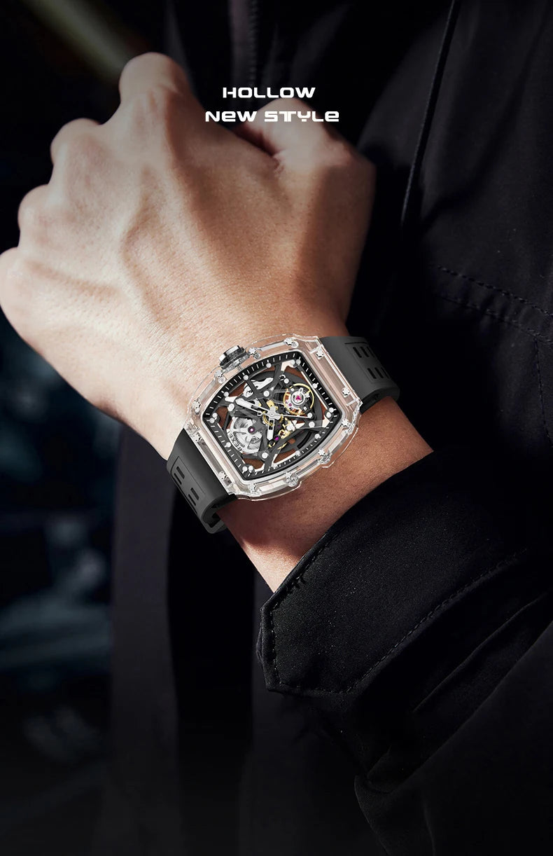 Man Watch Luxury - BEXEI Automatic Mechanical