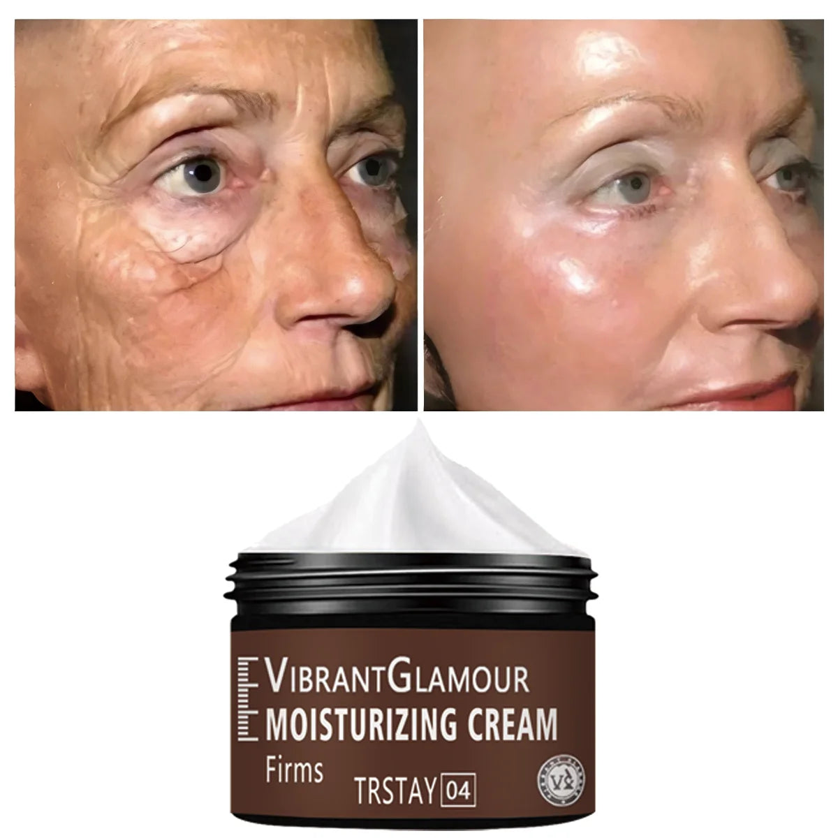 Facial cream with retinol, anti-aging