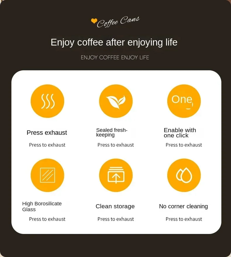 Multiple Capacity Containers, Manual Vacuum Storage