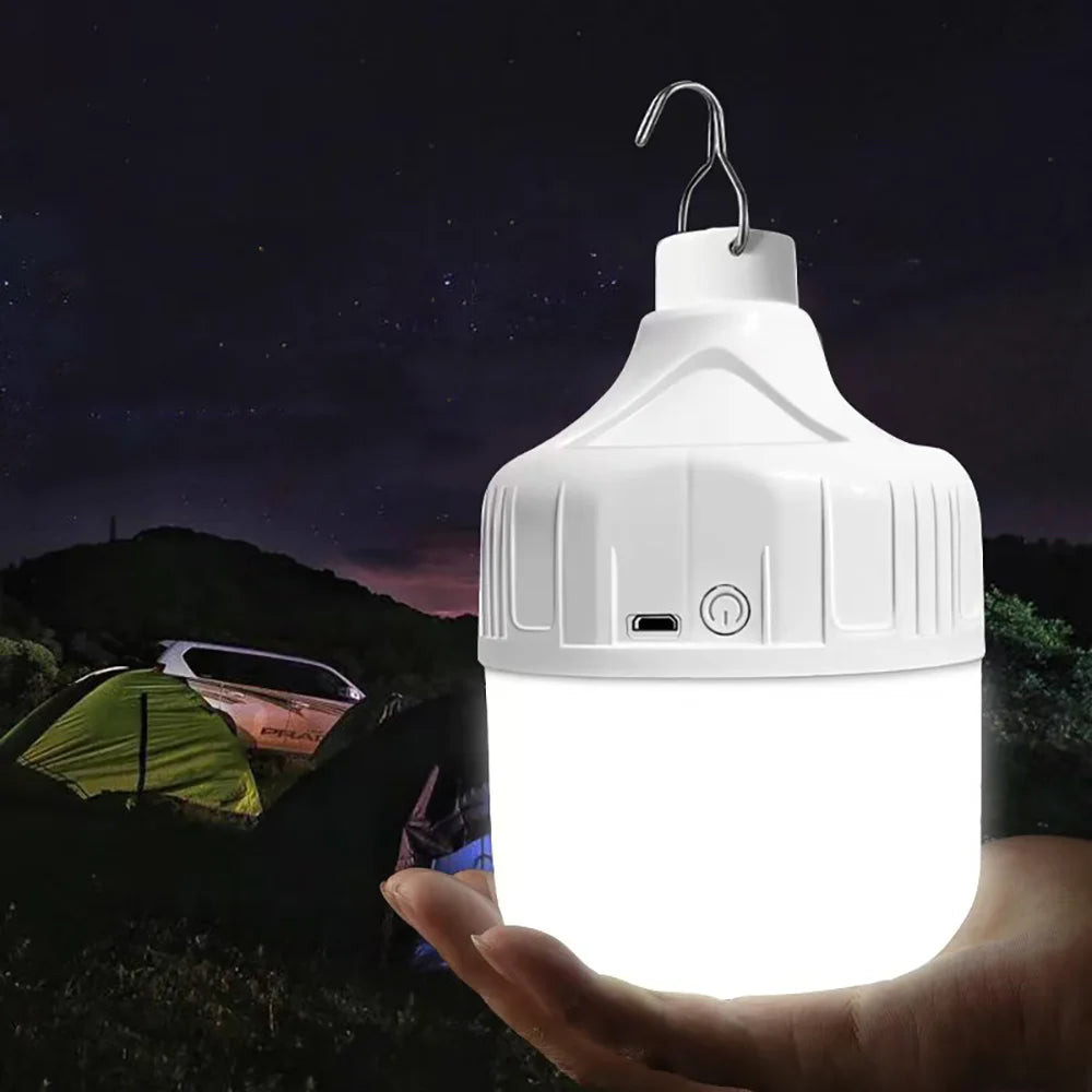 Portable, rechargeable LED pendant light (USB), high brightness and waterproof