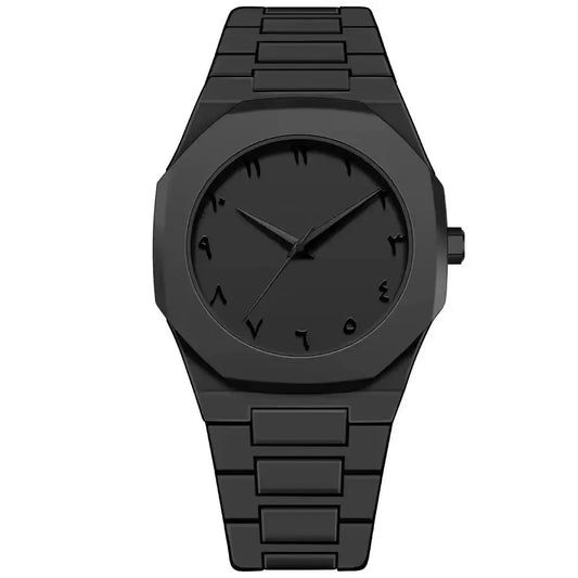 New Fashionable Men's Watch Simple Black