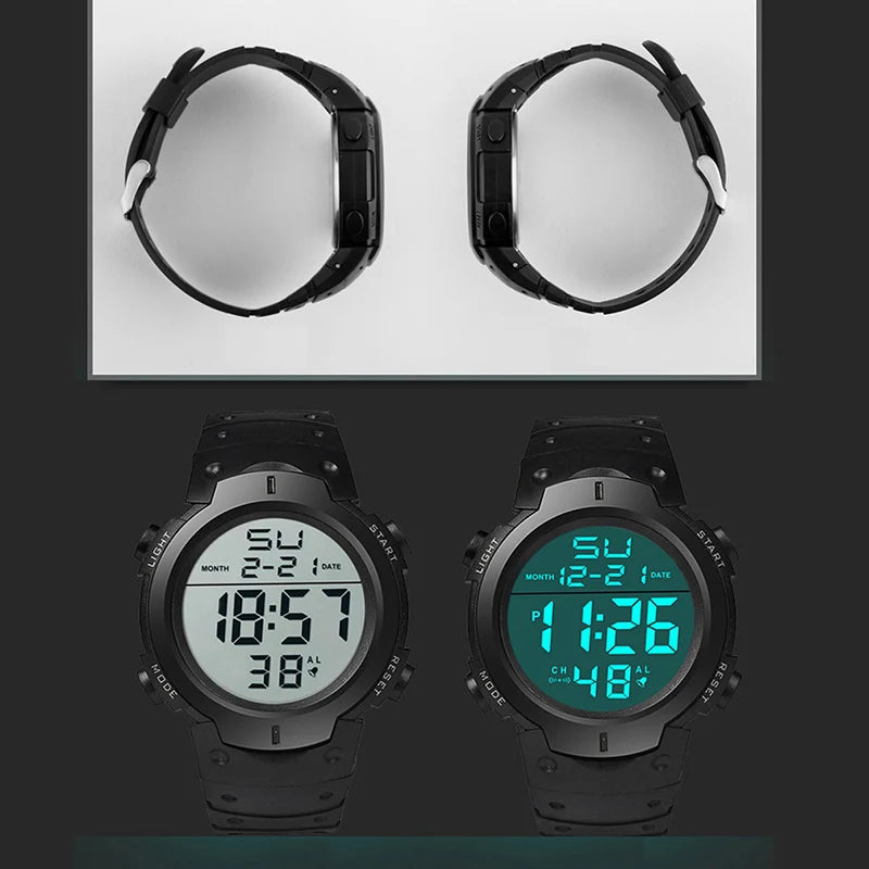 Men's Sport LED Watches