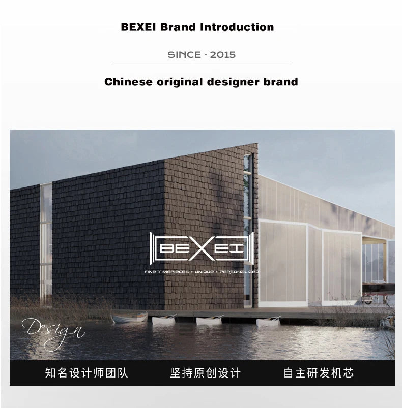 Man Watch Luxury - BEXEI Automatic Mechanical