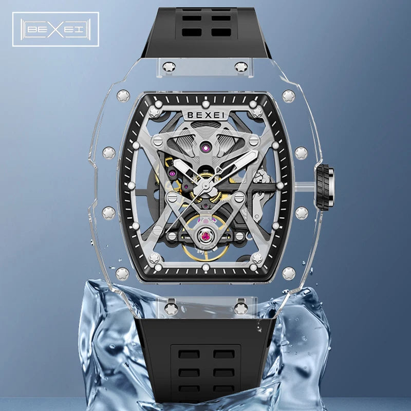 Man Watch Luxury - BEXEI Automatic Mechanical