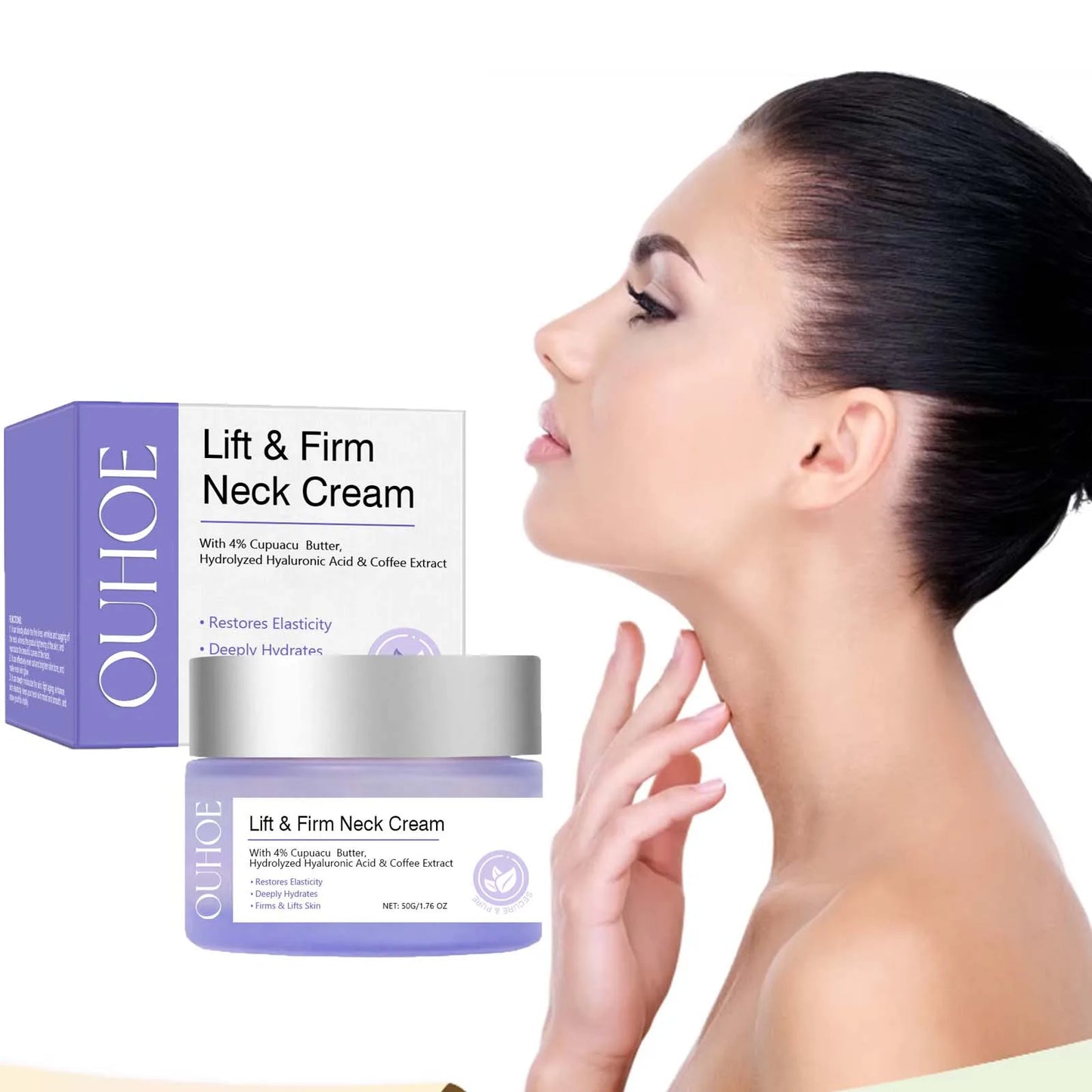 Firming cream for the neck