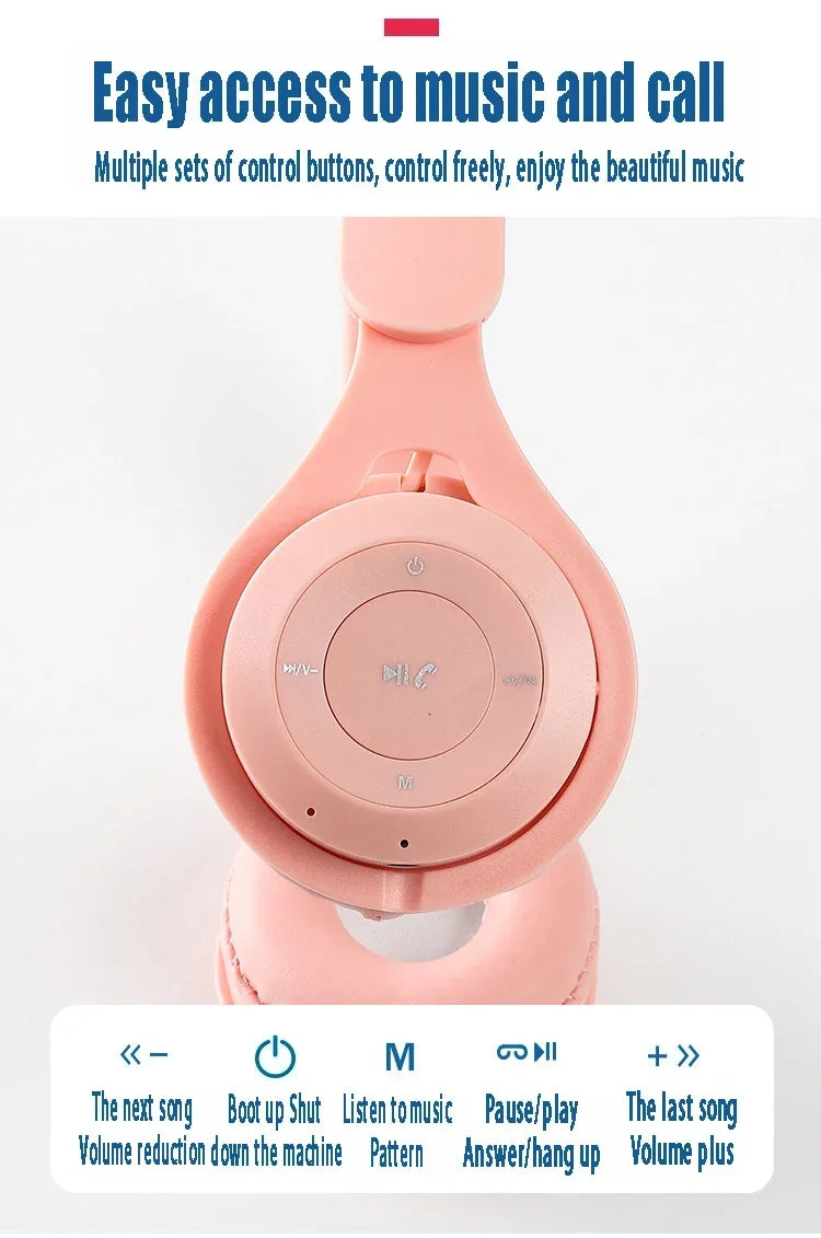 Headset 5.3 Bluetooth stereo for gaming