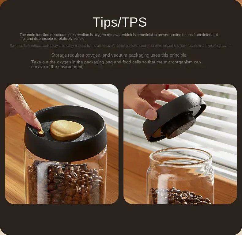 Multiple Capacity Containers, Manual Vacuum Storage