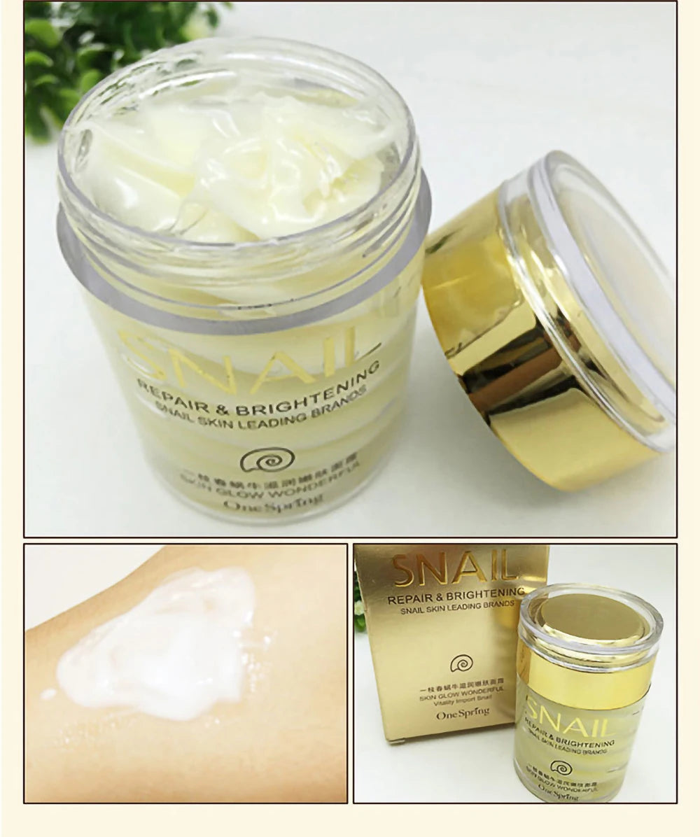 Facial cream with collagen