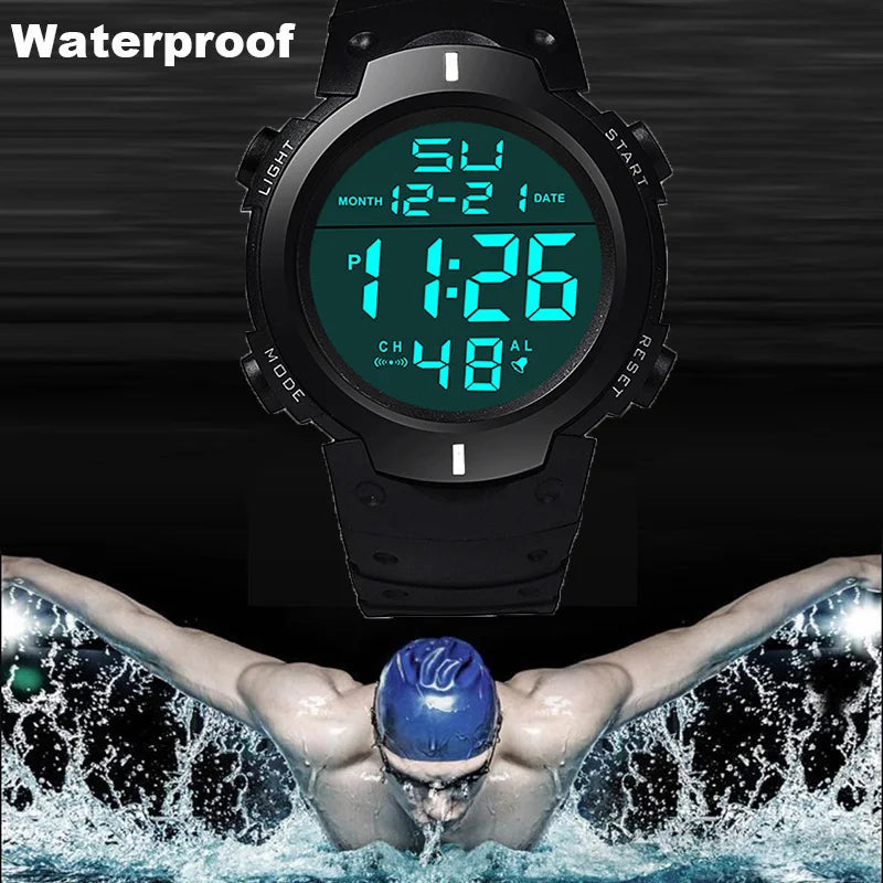 Men's Sport LED Watches