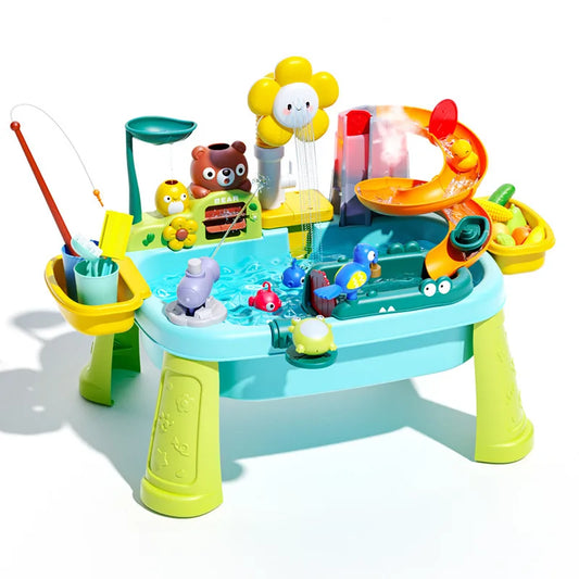 Children's kitchen toys electric fun water
