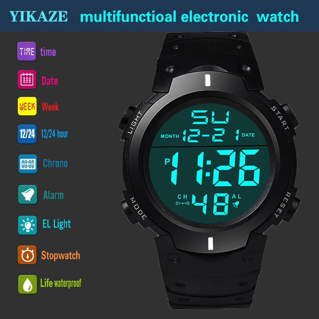 Men's Sport LED Watches