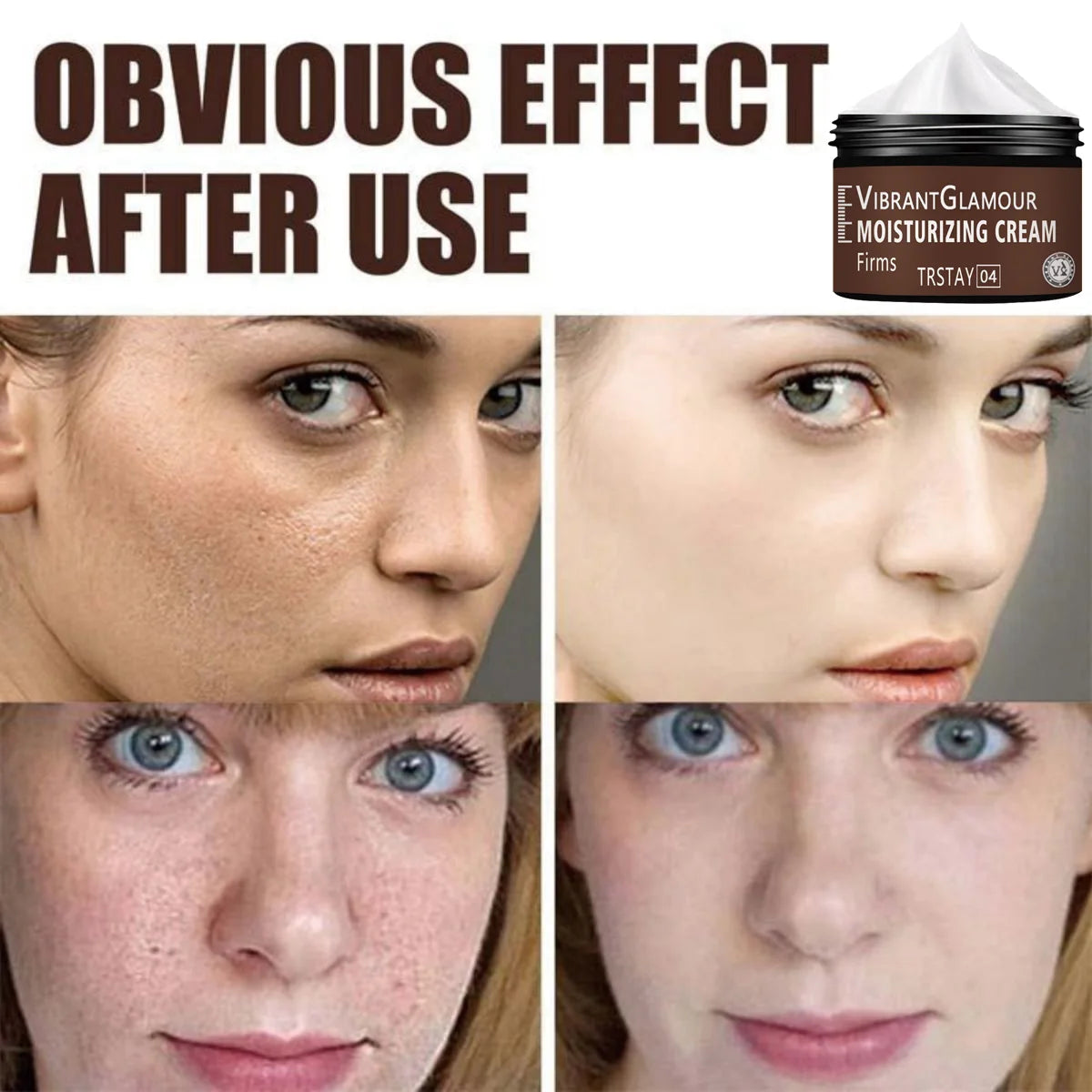 Facial cream with retinol, anti-aging